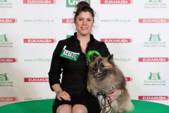 Claire and Indy Crufts BOB and Agility G7