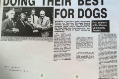 3rd - Canine Community Awards, 1992