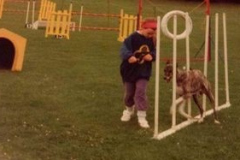Annette and Barney at a Demo in Oxford 1991
