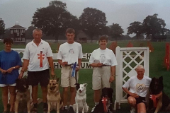 Club members all placed at-3-day-event at Ardingley, 1996