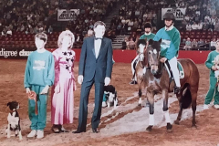 Simon Tappin - Pedigree Chum Novelty Relay,  Royal International  Horse Show at the NEC, 1991
