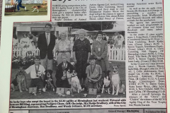 Simon Tappin, 3rd and 6th at the KCJO Agility Finals, 1990