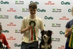 Rory and Sonic - Winner of U18 Agility Crufts 2020