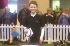 Rory and Ammo - 1st in Crufts Junior 2014