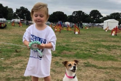 Grace (aged 2) and Tia - DINAS 2017